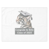 タイガーユニークの卒業をテーマにしたテーブルクロス テーブルクロス (正面(横))