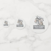 タイガーユニークの卒業紙吹雪 コンフェッティ (正面)