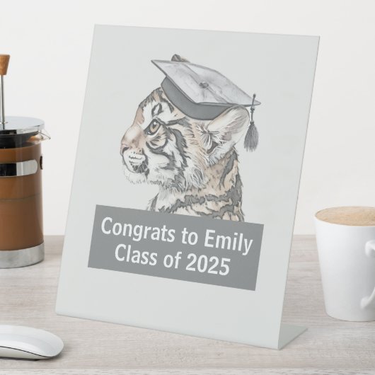 タイガーユニーク卒業式卓上記号 台座サイン (インサイチュ)