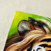 タイガーライオン ビーチタオル (インサイチュ)