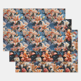 タイガーライリーコレクション3 x ラッピングペーパーシート