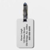 タイガーラゲージタグ ラゲッジタグ (裏面縦)