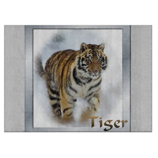 タイガーラバーズアート カッティングボード (正面)