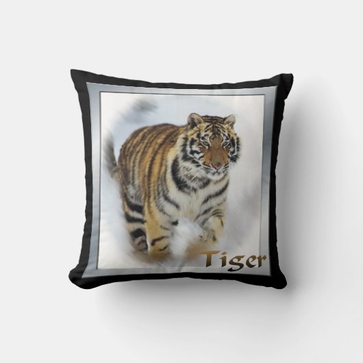 タイガーラバーズアート クッション (正面)