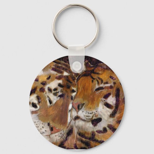 タイガーラブキーチェーン キーホルダー (正面)