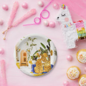 タイガーリザーブヴィラ |ボヘミア熱帯林 ペーパープレート (パーティー)