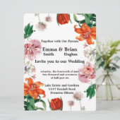 タイガーリリーとチューリップ 招待状 (スタンド正面)