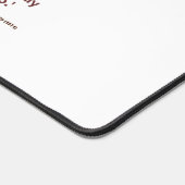 タイガーリリーはワンダーランドと話す価値がある デスクマット (コーナー)