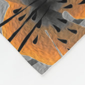 タイガーリリーフリースブランケット フリースブランケット (角)