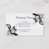 タイガーリリーモダン名刺 名刺 (裏面)