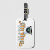 タイガーリリー荷物タグ ラゲッジタグ (正面縦)