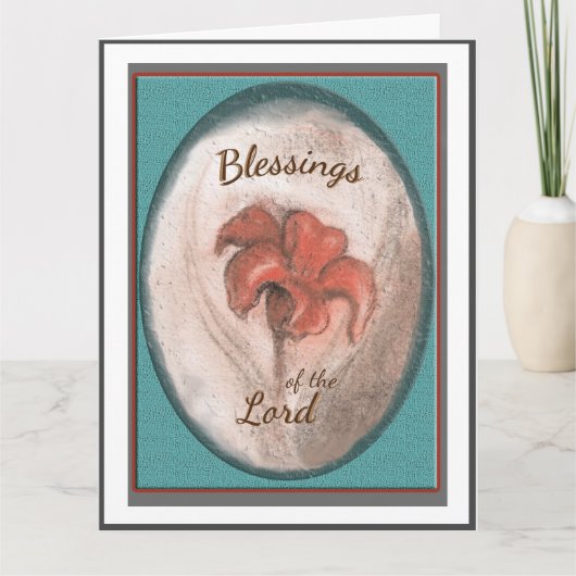 タイガーリリー賛美ズ カード (正面)