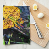 タイガーリリー キッチンタオル (四つ折り)