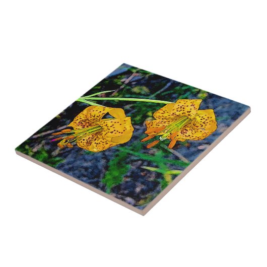 タイガーリリー タイル (側面)