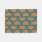 タイガーリリー フリースブランケット (正面(横))