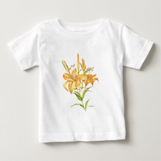 タイガーリリー ベビーTシャツ (正面)