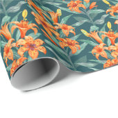 タイガーリリー ラッピングペーパー (ロールコーナー)