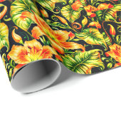 タイガーリリー ラッピングペーパー (ロールコーナー)