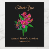 タイガーリリー ワインラベル (シングルラベル)