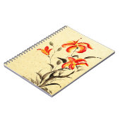 タイガーリリー – 赤 ノートブック (左側)