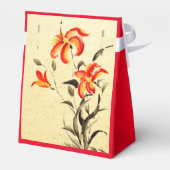 タイガーリリー – 赤 フェイバーボックス (裏面サイド)