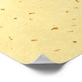 タイガーリリー – 赤 ポスター (角)