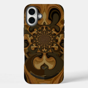 タイガーレトログラフィックスハクナマタタギフト iPhone 16 PLUSケース