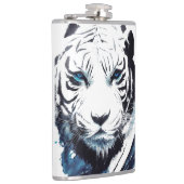 タイガーワイルド自然フリースピリットアートブラシ絵を描ーズ フラスク (右)