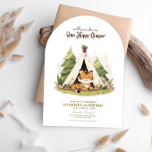 タイガーワンハッピーカンパーファースト誕生日招待状 招待状