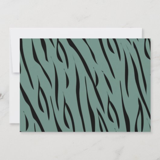 タイガー中国の新年2022赤い休日のフォトカード 招待状 (裏面)