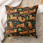 タイガー中国の・アジア・アートの年 クッション (ブランケット)