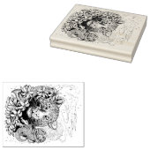 タイガー中国の・ゴム・スタンプの年 ラバースタンプ (押印)