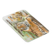 タイガー国際的デー、7月29日、タイポグラフィアート マグネット (右側)