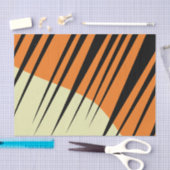 タイガー子供の誕生日パーティー 薄葉紙 (クラフト)