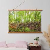 タイガー山 |イサカー、ワシントン州 吊り下げ型タペストリー (寝室)