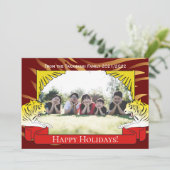 タイガー年賀状 招待状 (スタンド正面)