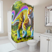 タイガー恐竜 シャワーカーテン (インサイチュ)