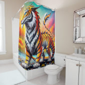 タイガー恐竜 シャワーカーテン (インサイチュ)