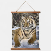 タイガー愛好家 吊り下げ型タペストリー (正面)