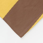 タイガー抽象芸術 フリースブランケット (角)