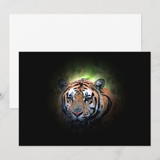 タイガー招待状 招待状 (正面/裏面)