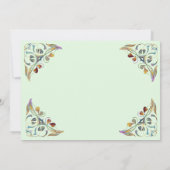 タイガー招待 招待状 (裏面)