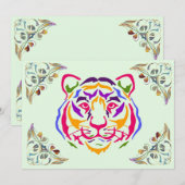 タイガー招待 招待状 (正面/裏面)