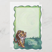 タイガー文房具 便箋 (正面/裏面)