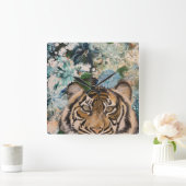 タイガー時間 スクエア壁時計 (ホーム)