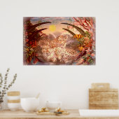 タイガー朝 ポスター (キッチン)