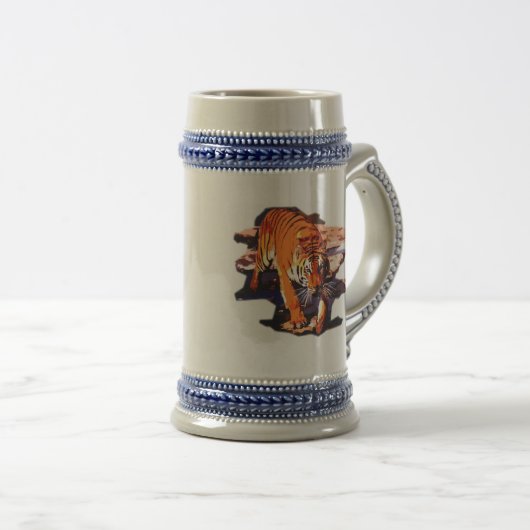タイガー歩く ビールジョッキ (正面右)