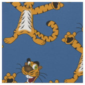 タイガー漫画 ファブリック (クローズアップ)