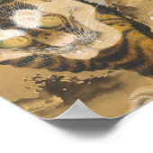 タイガー片山余国日本の美術 ポスター (角)