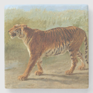 タイガー王室の・マーチング(Rosa Bonheur) ストーンコースター